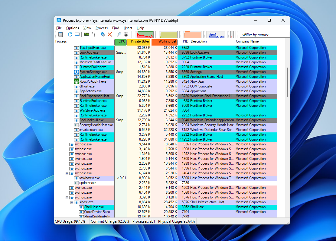Process Explorer